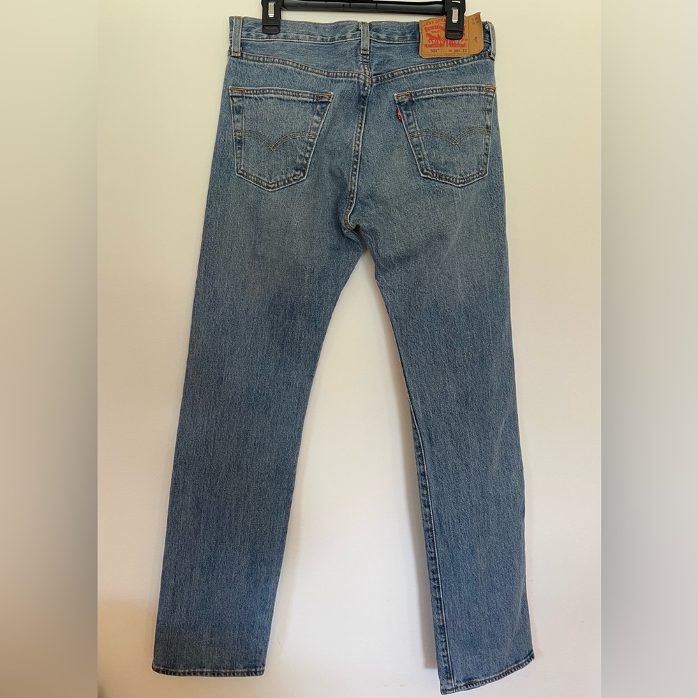 Levi's 501 Men's Women's Straight Blue Jeans 30 x‎ 32
